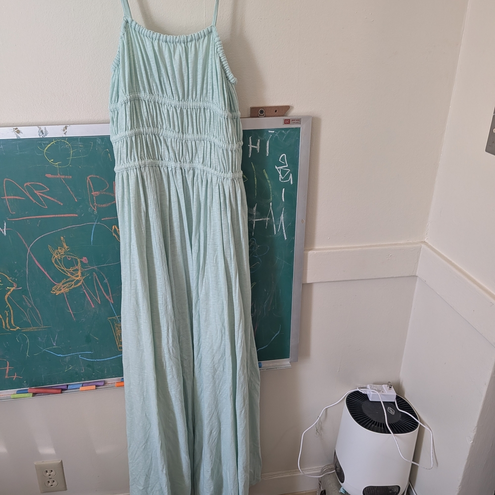 American Eagle Outfitters Light Mint Green Maxi Dress
